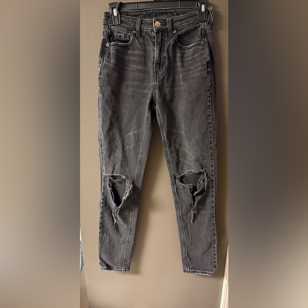 American Eagle Outfitters Gray Denim Jeans